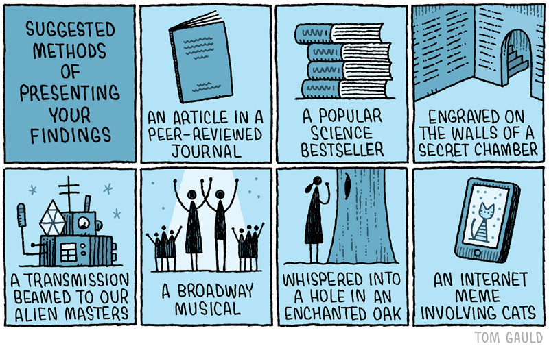 Illustration for article titled How to publish your scientific findings...